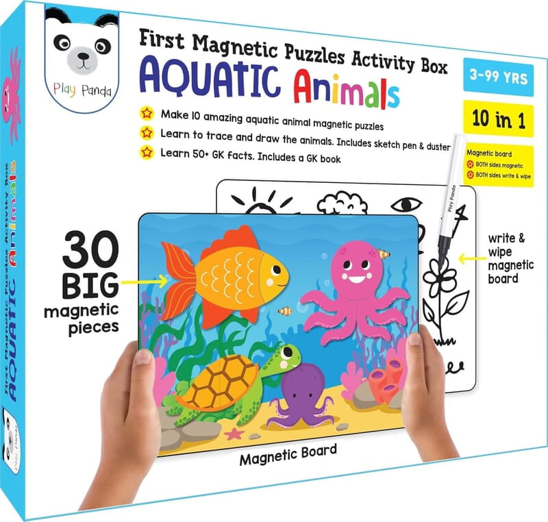 Magnetic Puzzles Aquatic Animals Magnetic Puzzles Aquatic Animals