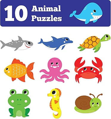 Magnetic Puzzles Aquatic Animals Magnetic Puzzles Aquatic Animals