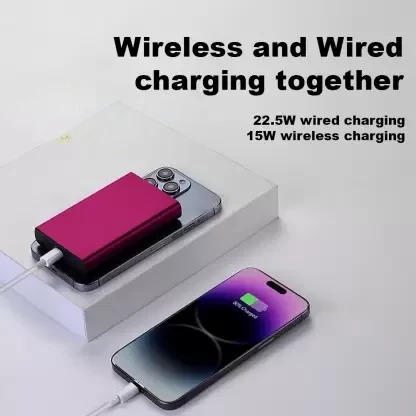 Champion 10000mAh Magnetic Wireless Power Bank – PD Fast Charging for iPhone & Android Champion 10000mAh Magnetic Wireless Power Bank – PD Fast Charging for iPhone & Android
