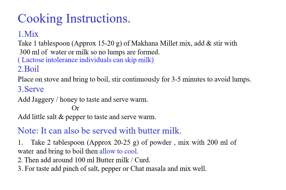 Makhana Millet Mix Makhana Millet Mix