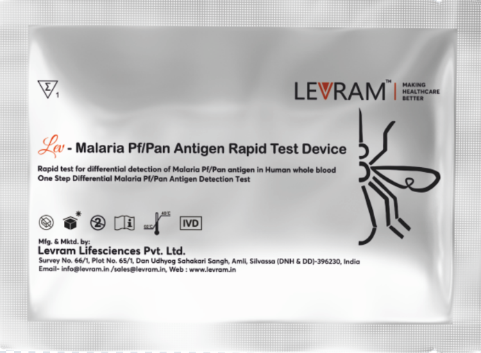 Levram Malaria Pf/Pan Antigen Rapid Test Device Levram Malaria Pf/Pan Antigen Rapid Test Device