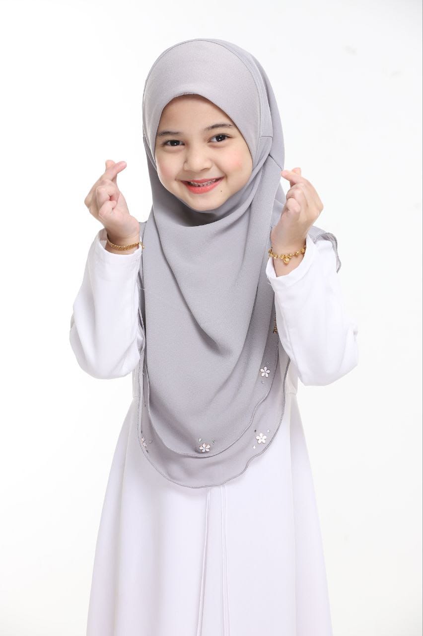 Malaysian Kids 2 layer Chiffon Instant Makhana