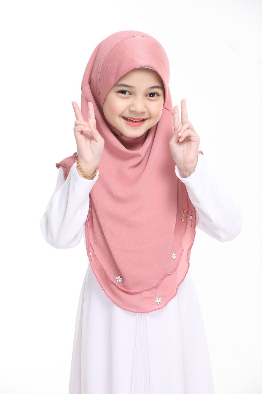 Malaysian Kids 2 layer Chiffon Instant Makhana