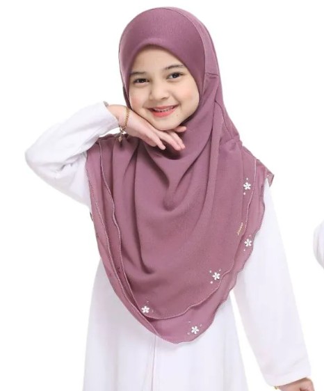 Malaysian Kids 2 layer Chiffon Instant Makhana