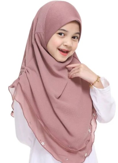 Malaysian Kids 2 layer Chiffon Instant Makhana
