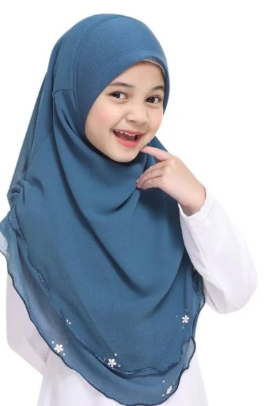 Malaysian Kids 2 layer Chiffon Instant Makhana