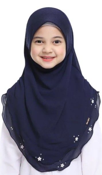 Malaysian Kids 2 layer Chiffon Instant Makhana