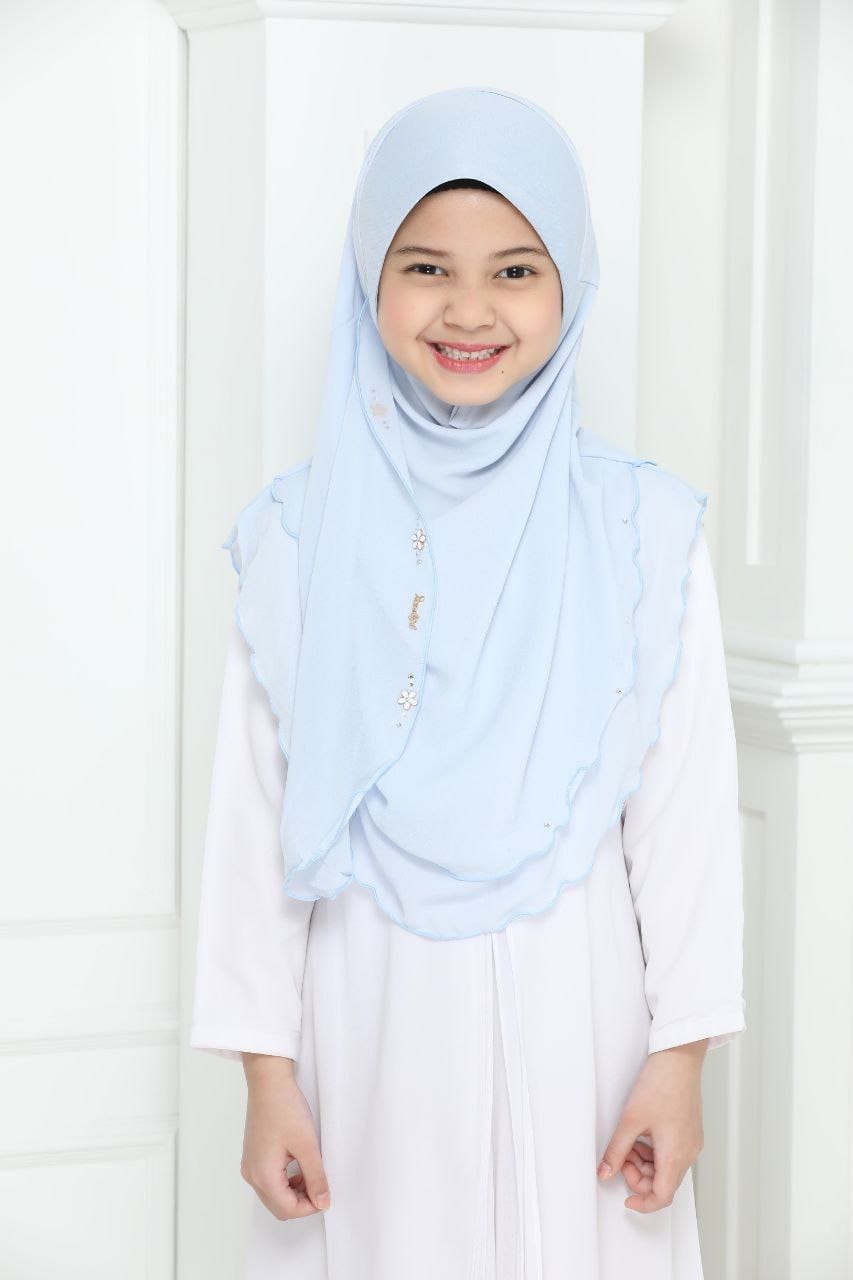 Malaysian Kids 2 layer Chiffon Instant Makhana