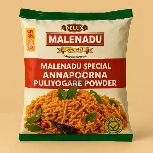 Malenadu Special Annapoorna Puliyogare Powder