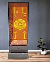 3D Corian Om Temple with WPC Drawer 3D Corian Om Temple with WPC Drawer