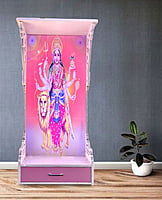 Sherawali Mata Puja Mandir with Storage Space | Sehrawat Brothers Sherawali Mata Puja Mandir with Storage Space | Sehrawat Brothers