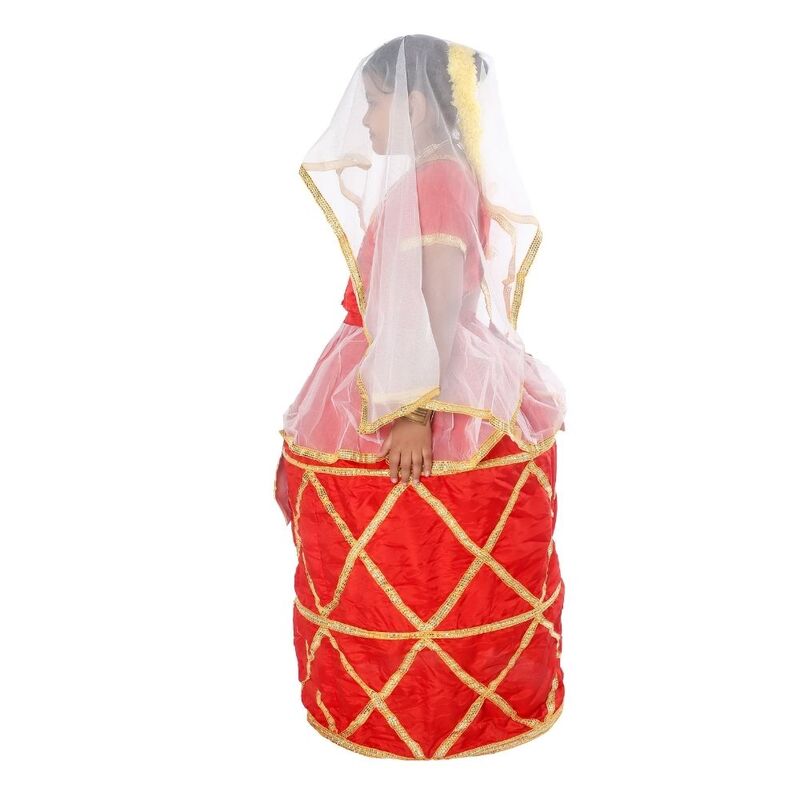 Manipuri Dance Fancy Dress Costume Manipuri Dance Fancy Dress Costume