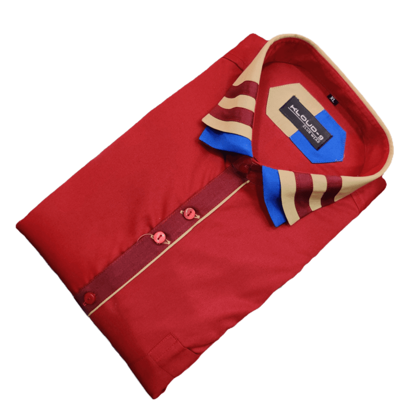 Maroon Designer Shirt