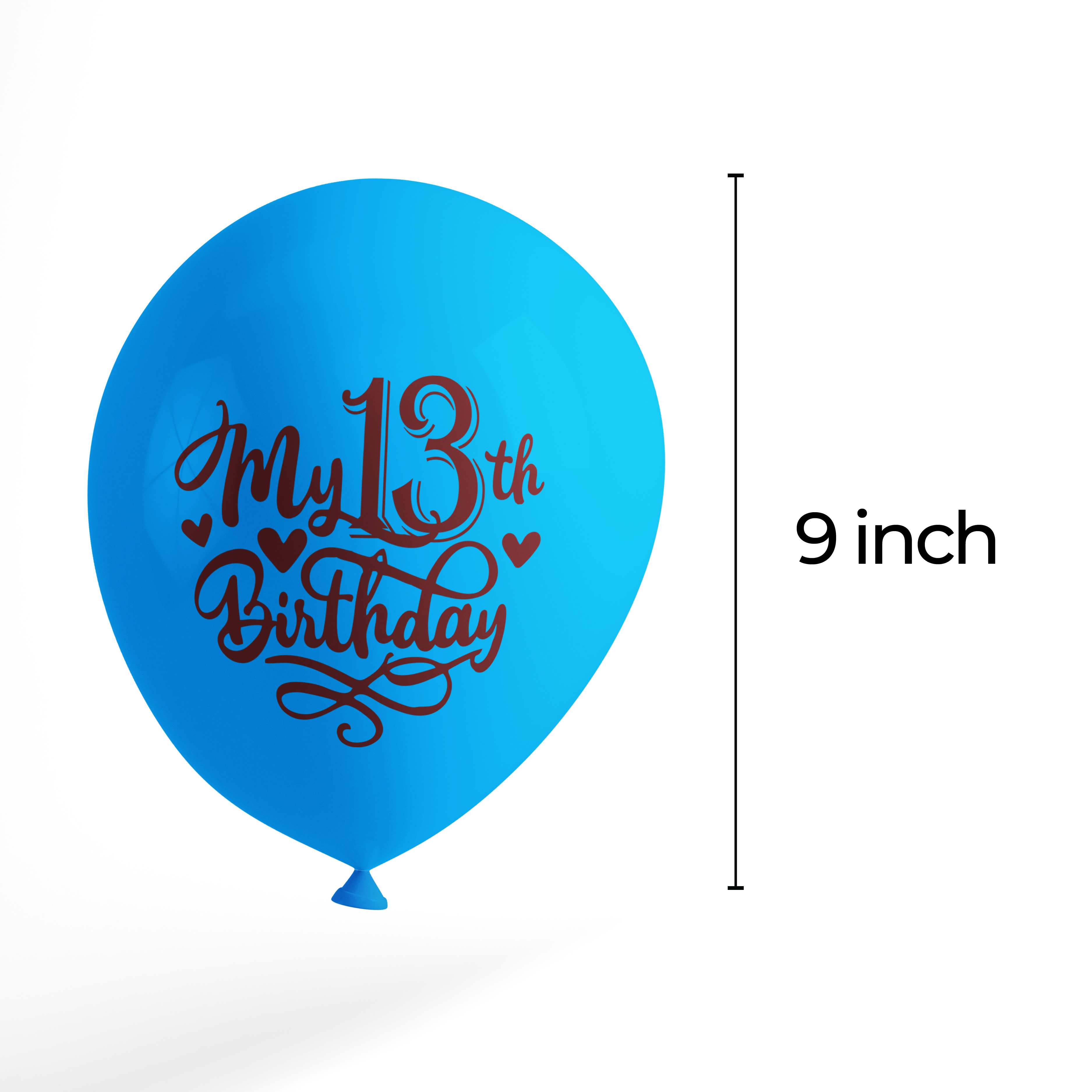Happy 13th Birthday Balloons pack of 30- 181282 Happy 13th Birthday Balloons pack of 30- 181282