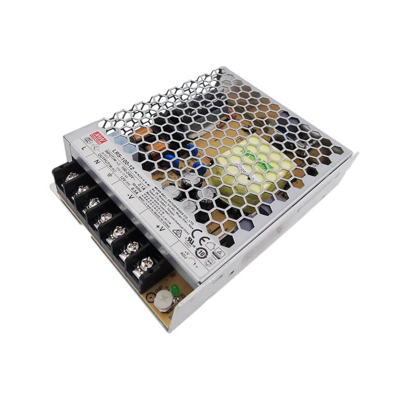 LRS-100-12 Mean Well 12V 8.5A 102W Metal Power Supply SMPS