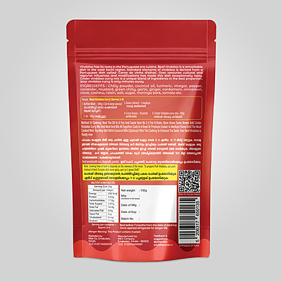 CINDER MEAT VINDALOO CURRY PASTE 100G CINDER MEAT VINDALOO CURRY PASTE 100G
