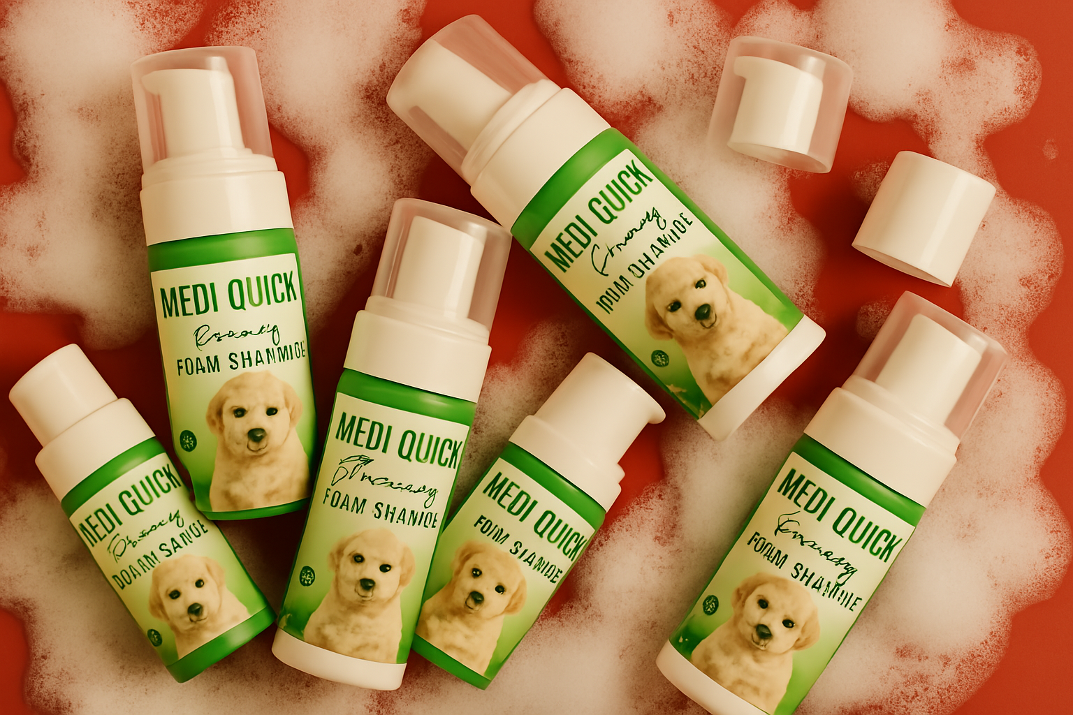 Medi Quick Grooming Foam Shampoo โ Neem & Aloe Vera Formula for Instant Clean and Care Medi Quick Grooming Foam Shampoo โ Neem & Aloe Vera Formula for Instant Clean and Care