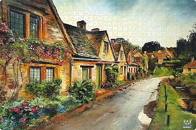 Mediterranean Village 1000 Pcs Puzzle