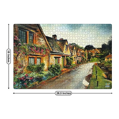 Mediterranean Village 1000 Pcs Puzzle