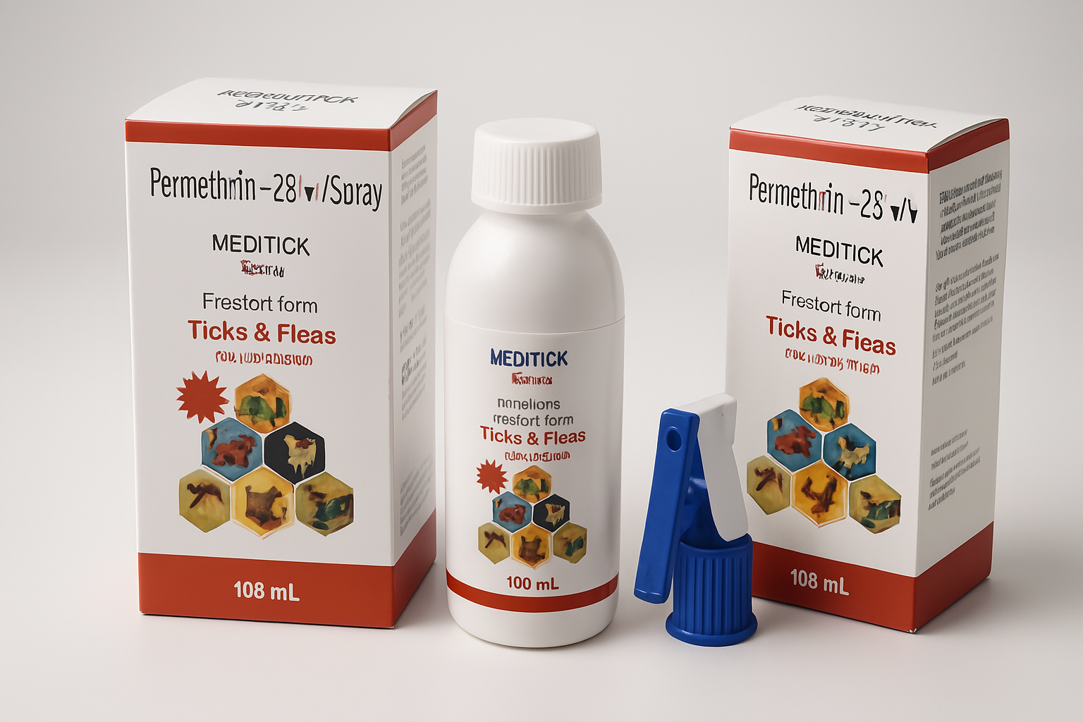 MediTick Spray โ Liquid Permethrin 2% Solution for Effective Tick and Flea Control MediTick Spray โ Liquid Permethrin 2% Solution for Effective Tick and Flea Control