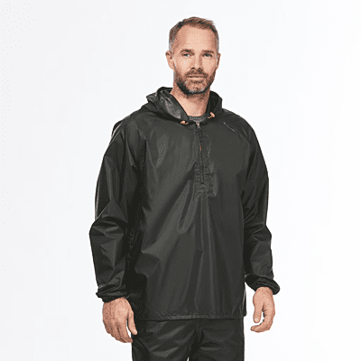 Men Waterproof Half Zip Rain Jacket Men Waterproof Half Zip Rain Jacket