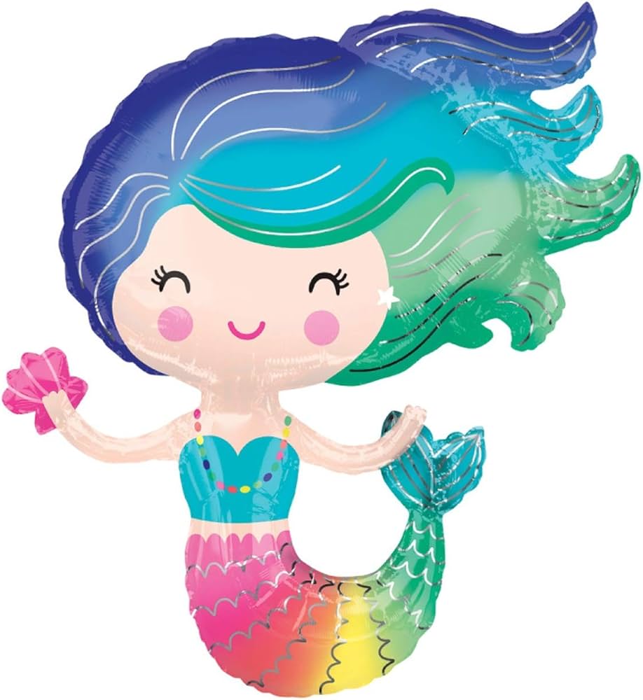Mermaid Foil Balloon Mermaid Foil Balloon