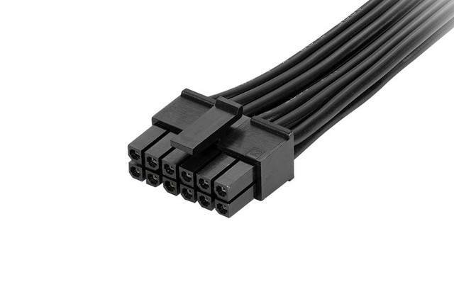 Micro Fit (3.0mm) 12 Pin GPU to Dual PCIe 8 Pin Power Cable (15cm) Micro Fit (3.0mm) 12 Pin GPU to Dual PCIe 8 Pin Power Cable (15cm)
