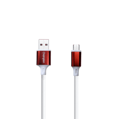 Champion Micro USB 3Amp Data Sync & Charging Cable Metal 1M for all Android & Micro USB Devices Champion Micro USB 3Amp Data Sync & Charging Cable Metal 1M for all Android & Micro USB Devices