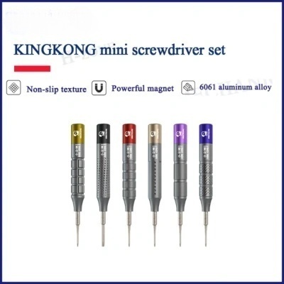 Mechanic Mini King Kong Anti-Slip Aluminum Alloy Precision Screwdriver Set for Mobile Phone Repair Mechanic Mini King Kong Anti-Slip Aluminum Alloy Precision Screwdriver Set for Mobile Phone Repair