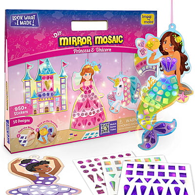 Mirror Mosaic Princess & Unicorn