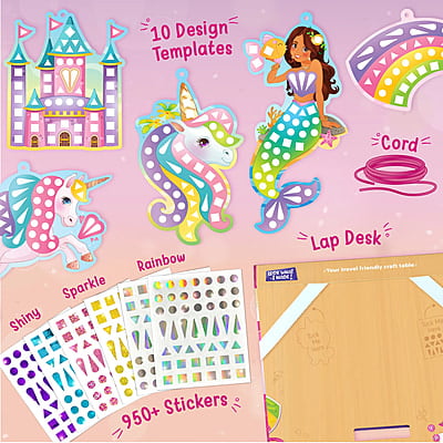 Mirror Mosaic Princess & Unicorn Mirror Mosaic Princess & Unicorn