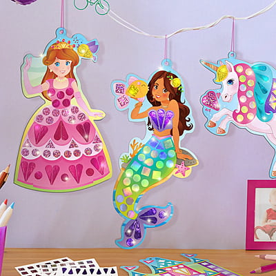 Mirror Mosaic Princess & Unicorn Mirror Mosaic Princess & Unicorn