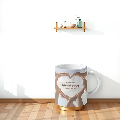Friendship Day Coffee Mug Printed- Cute Coffee Mugs for Your Friends/Best Friends 350ml Friendship Day Coffee Mug Printed- Cute Coffee Mugs for Your Friends/Best Friends 350ml