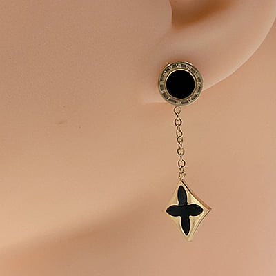 Anti-Tarnish Mold Plus Drop Earrings Anti-Tarnish Mold Plus Drop Earrings