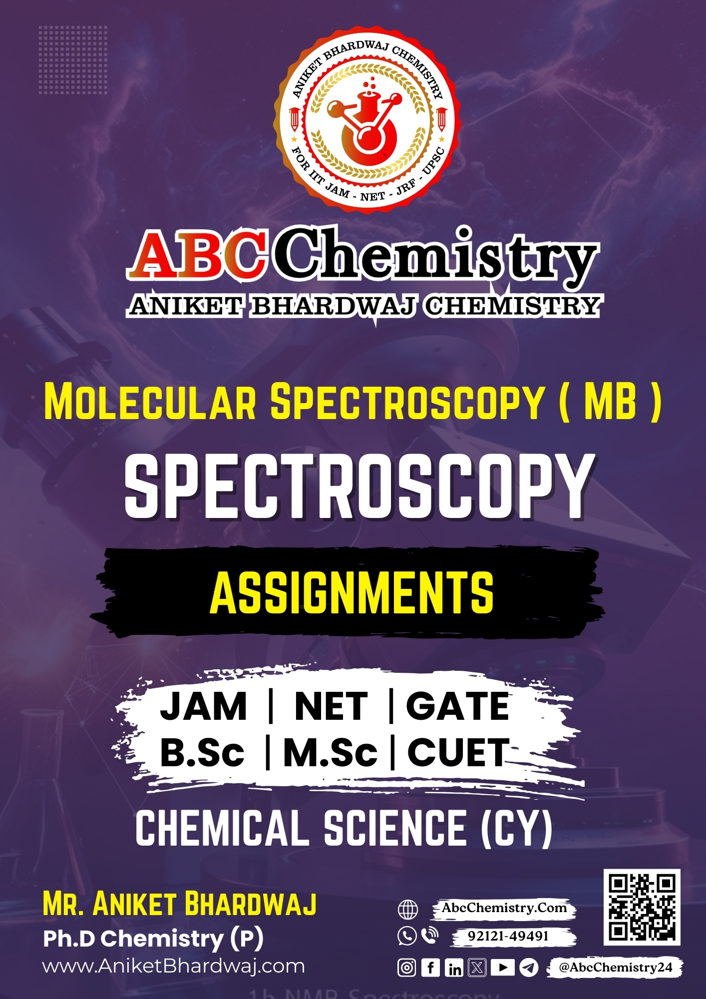 Molecular Spectroscopy ( MB ) Study Material