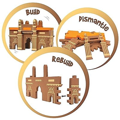 Monuments Pack of 2 Red fort & Hawa Maha Monuments Pack of 2 Red fort & Hawa Maha