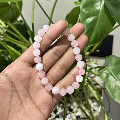 Moonstone + Rose Quartz Moonstone + Rose Quartz