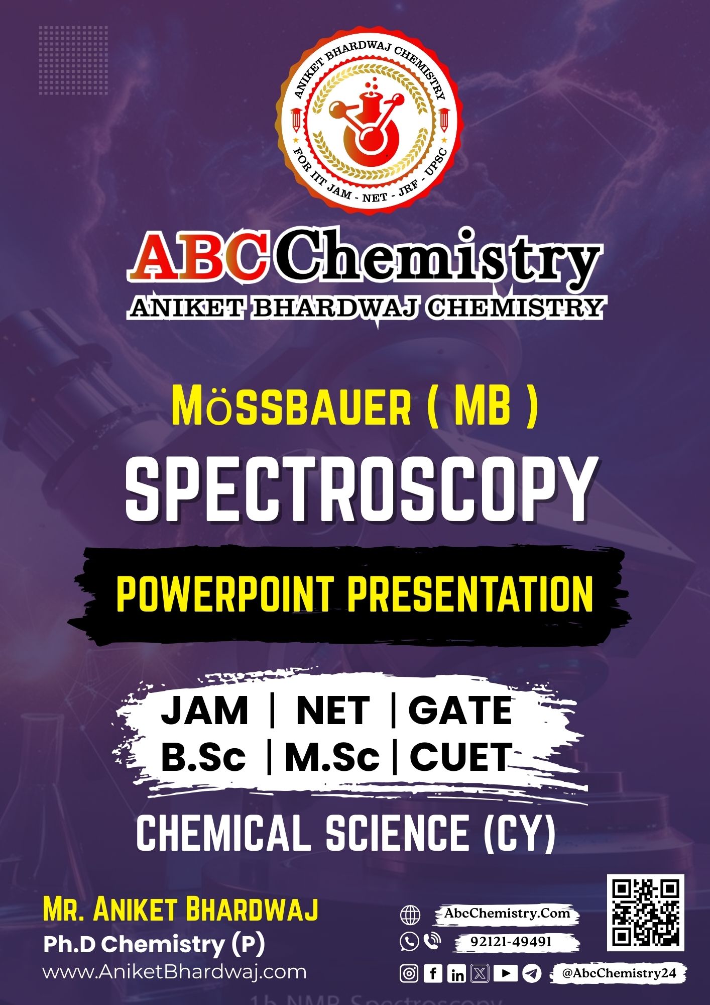 Mössbauer ( MB ) SpectroScopy Study Material