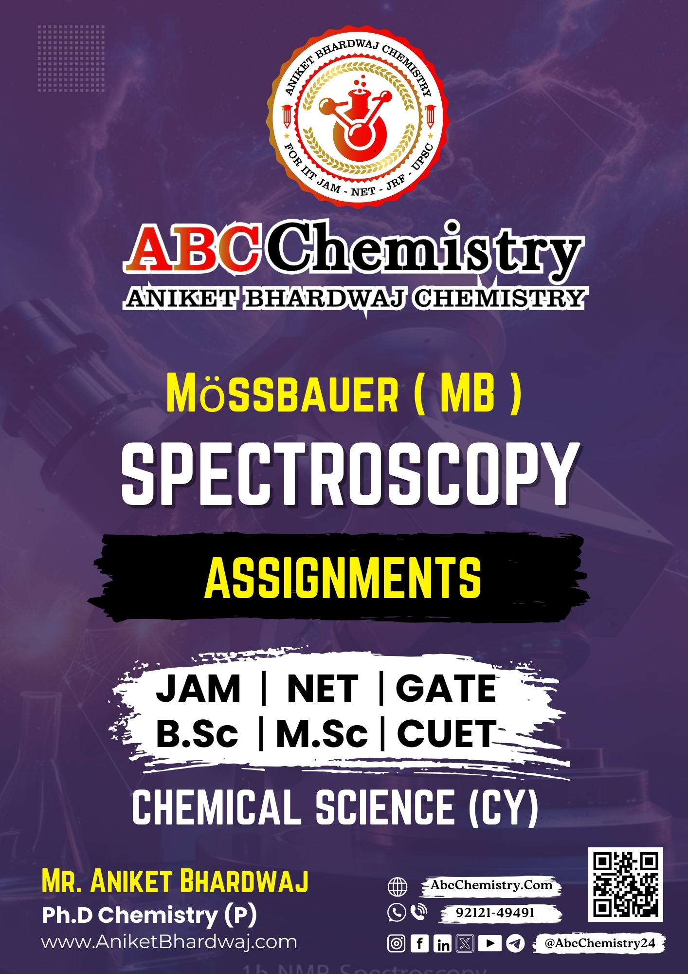 Mössbauer ( MB ) SpectroScopy Study Material