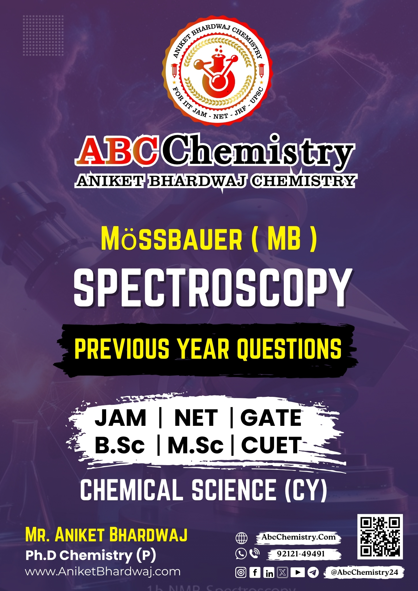 Mössbauer ( MB ) SpectroScopy Study Material