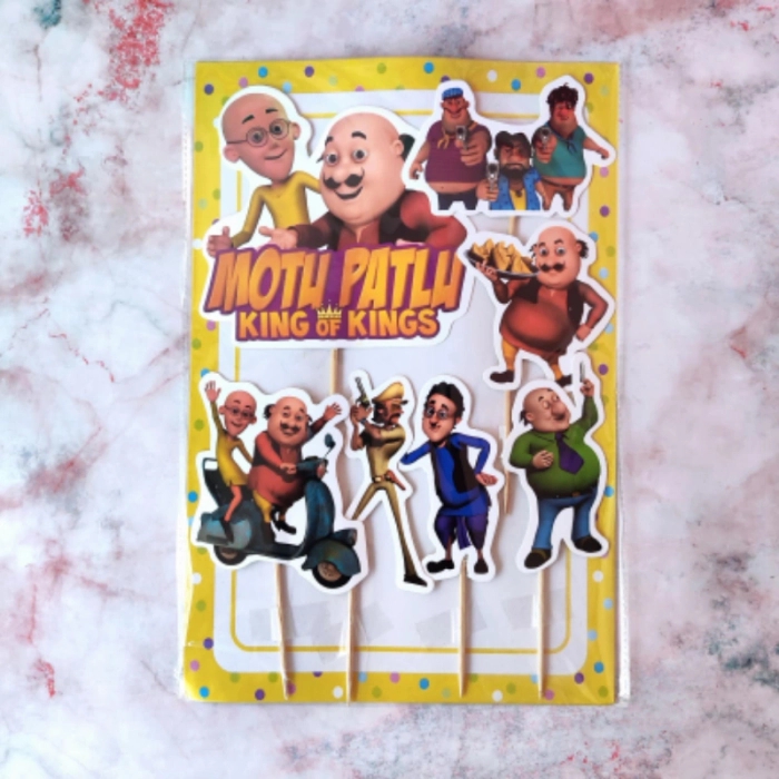 Motu Patlu King of Kings Theme Topper Motu Patlu King of Kings Theme Topper