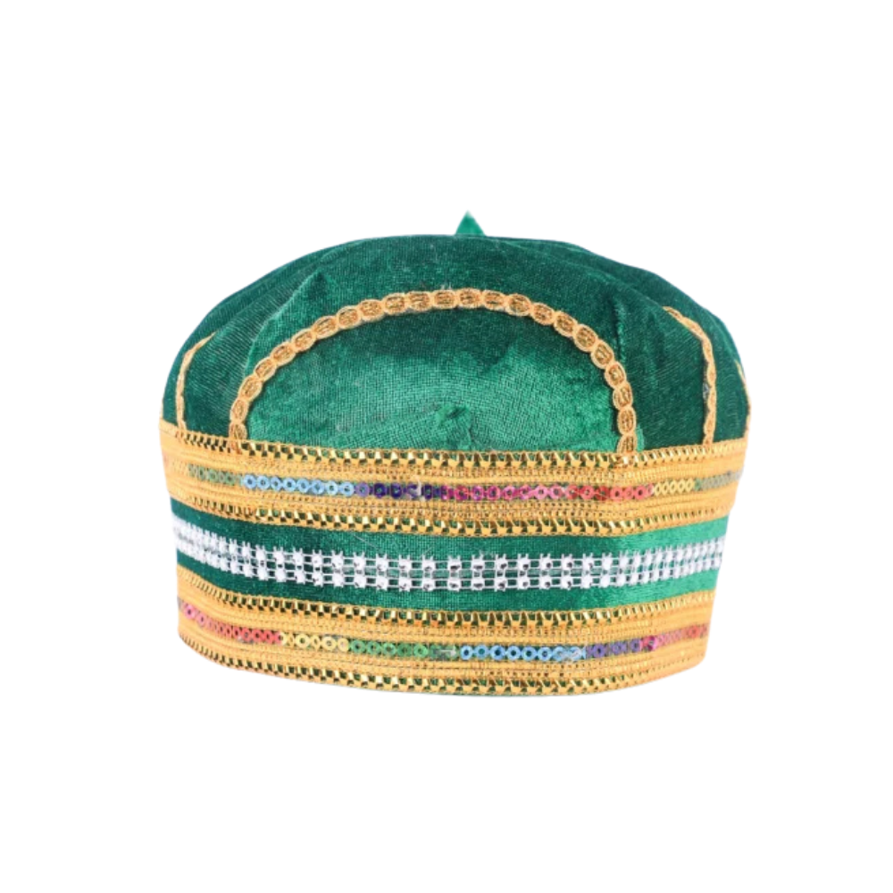 Mughal Fancy Pagdi Green Turban Mughal Fancy Pagdi Green Turban