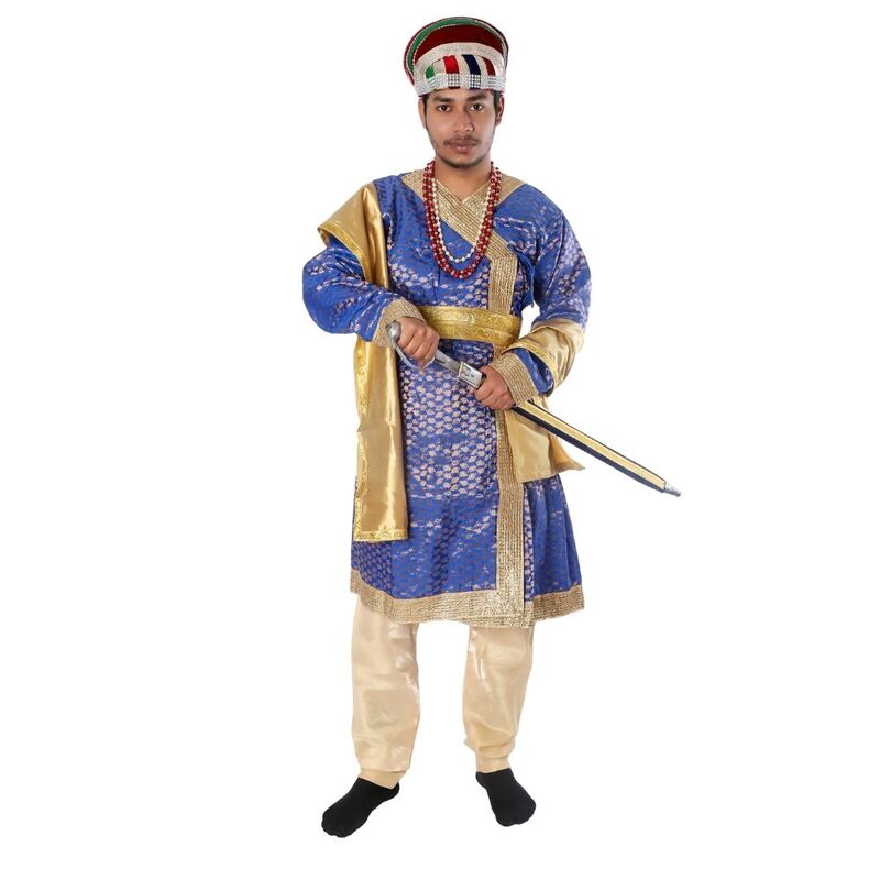 Mughal King Fancy Dress Costume For Boys Mughal King Fancy Dress Costume For Boys