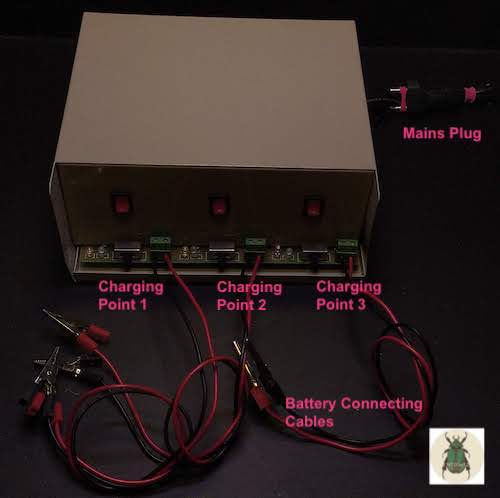 Battery Charger 3 output points Battery Charger 3 output points