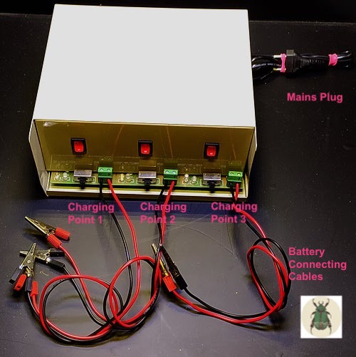 Battery Charger 3 output points Battery Charger 3 output points