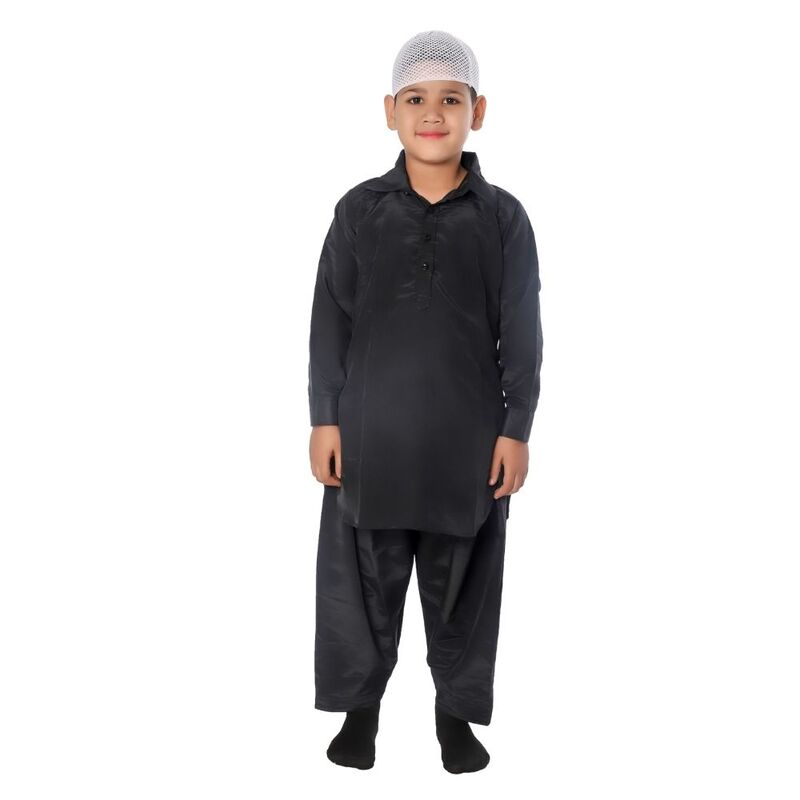 Boys Pathani Suit Fancy Dress Costume With Cap Boys Pathani Suit Fancy Dress Costume With Cap
