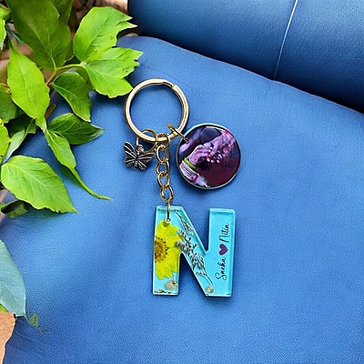 Intial Keychain 03 Intial Keychain 03