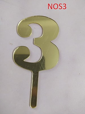 Qson Cake Topper Number Small Qson Cake Topper Number Small