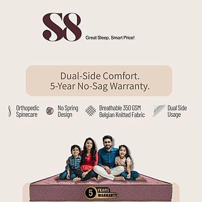 Neev S8 Mattress – Dual-Side Comfort | Economical Series