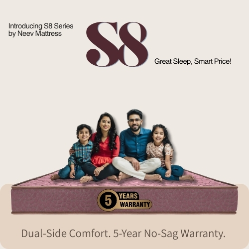 Neev S8 Mattress – Dual-Side Comfort | Economical Series